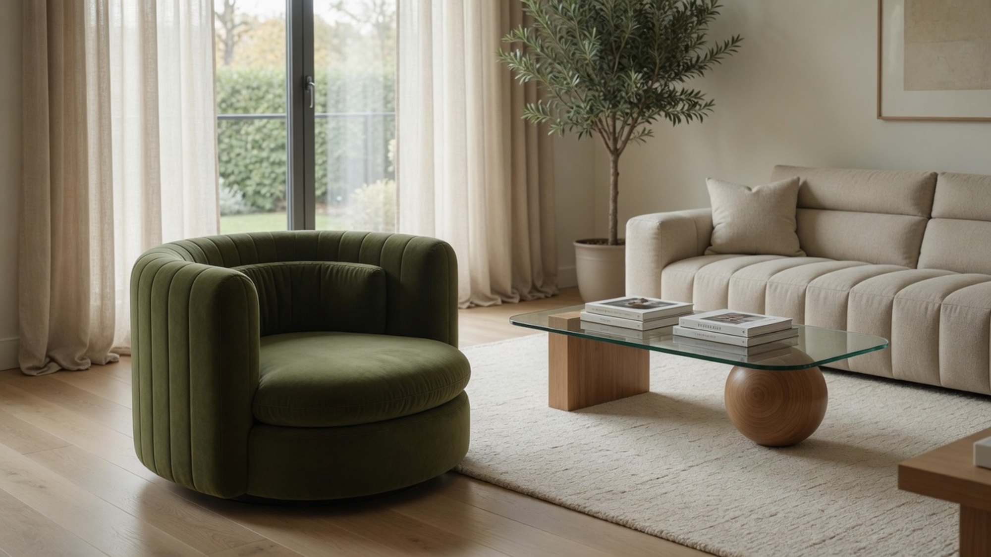 Lounge furniture lifestyle setting